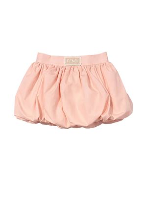 gonna in cotone rosa FENDI KIDS | BFE057AEXZF1UL9